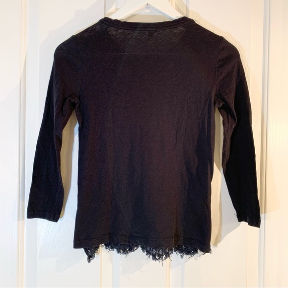 JCrew Navy Long Sleeve Shirt Women’s Size XS - Picture 5 of 7